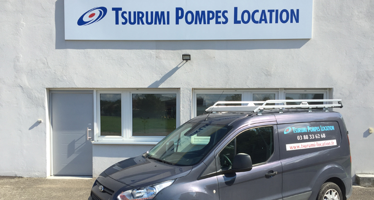 TSURUMI PUMP se lance sur le marché français de la location