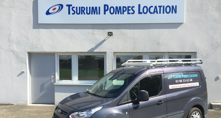 TSURUMI PUMP se lance sur le marché français de la location